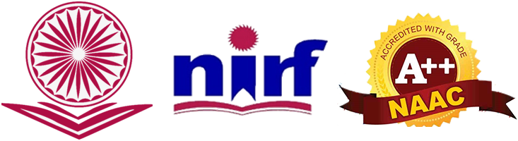 UGC, AICTE, NAAC and accreditation logos